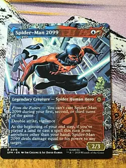 MTG - Spider-Man 2099 - Borderless - SPM 216 - Non Foil - NM - Image 2