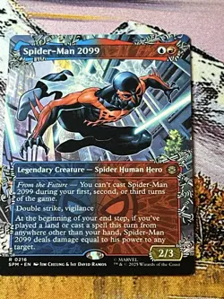 MTG - Spider-Man 2099 - Borderless - SPM 216 - Non Foil - NM - Image 4