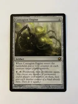 MTG, Contagion Engine, Scars of Mirrodin, 145/249, Regular Rare, NM, (May 23) - Image 1