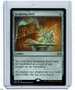 Sculpting Steel - Double Masters - Magic the Gathering - Image 1