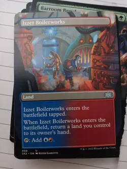 Izzet Boilerworks (Borderless) Double Masters 2022 Foil - Image 1