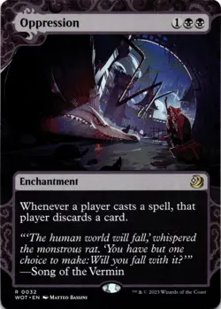 MTG Oppression Wilds of Eldraine: Enchanting Tales NM R Magic - Image 1