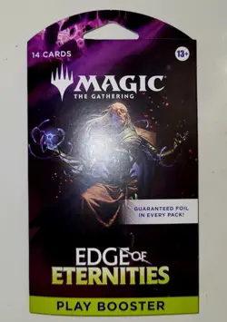 Magic The Gathering⚡Sleeved Play Booster ×24⚡EDGE OF ETERNITIES AETHERDRIFT DM - Image 2