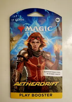 Magic The Gathering⚡Sleeved Play Booster ×24⚡EDGE OF ETERNITIES AETHERDRIFT DM - Image 3