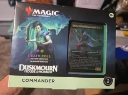 Magic The Gathering - Duskmourn: House of Horror Commander Deck - Death Toll - Image 1