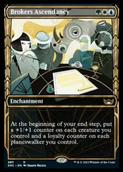 Brokers Ascendancy (Gilded Foil) - Streets of New Capenna (SNC - Image 1