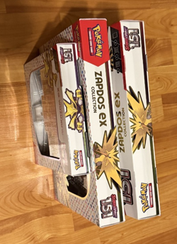 Pokemon TCG: 2 151 Zapdos EX & Alakazam EX Collection Boxes - Image 3