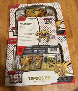 Pokemon TCG: 2 151 Zapdos EX & Alakazam EX Collection Boxes - Image 5