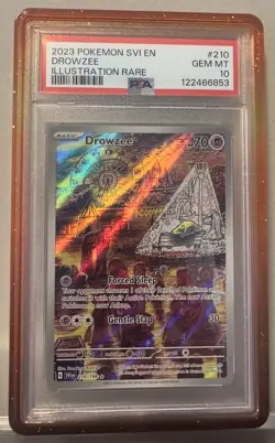 PSA 10 - Pokemon Scarlet & Violet Base Set - Drowzee Illustration Rare 210/198 - Image 3