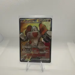Pokemon TCG Regirock EX Destined Rivals Full Art Card 214/182 Near Mint - Image 1