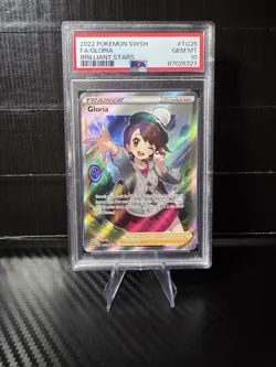 Gloria TG26/TG30 Swsh09: Brilliant Stars Trainer Gallery Holo Pokemon TCG PSA 10 - Image 1
