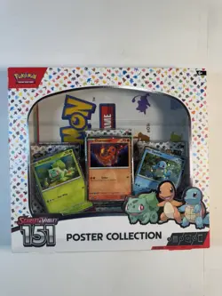 Pokemon TCG -Scarlet And Violet 151 Poster Collection Box SEALED 820650853166 - Image 1
