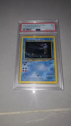 Pokemon: Schimmerndes Garados (Shining Gyarados) GERMAN65/64 Neo Revelation PSA5 - Image 1