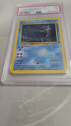 Pokemon: Schimmerndes Garados (Shining Gyarados) GERMAN65/64 Neo Revelation PSA5 - Image 5