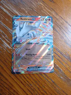 RESHIRAM EX 020/086 WHITE FLARE POKEMON ENGLISH (DOUBLE RARE, NM) - Image 1