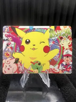 Pokemon Vintage Pocket Monsters Vending HOLO Prism Sticker Bandai 1999 Nintendo - Image 2