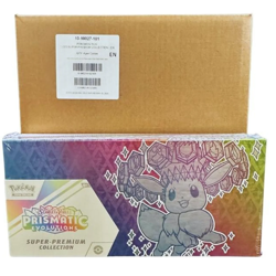 Pokemon TCG: Prismatic Evolutions Super-Premium Collection Case OF 4 SEALED - Image 1