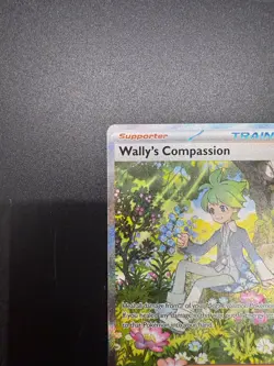 Wally’s Compassion 186/132 -Special Illustration Rare -Pokemon Mega Evolution-NM - Image 3