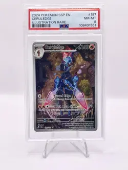 Ceruledge 197/191 Illustration Rare 2024 Surging Sparks Pokemon Card LP - Image 1