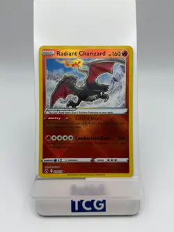 Pokemon TCG Sword & Shield Crown Zenith Radiant Charizard 020/159 - Image 1