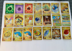pokemon card lot 21 gold energy & trainer cards all gold full art - Image 1