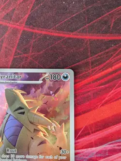 Pokemon TCG Tyranitar Scarlet & Violet Paldea Evolved Holo Card 222/193 - Image 4