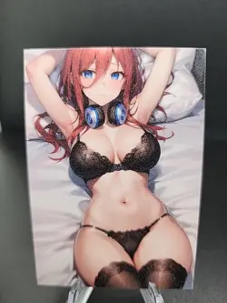 Nakano Miku The Quintessential Quintuplets Anime Waifu Card Doujin ACG Goddess - Image 2