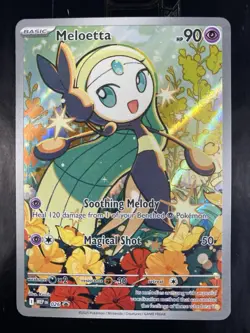 Meloetta MEP 026 Illustration Promo Pokemon Mega Evolution Battle Deck NM - Image 3