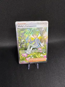 Wally's Compassion - 186/132 - SIR - Mega Evolutions - Pokemon MINT pack fresh - Image 1
