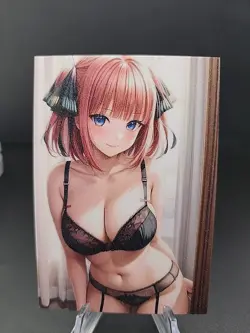 Nino Nakano Quintessential Quintuplets Anime Card Waifu Doujin ACG Goddess - Image 2