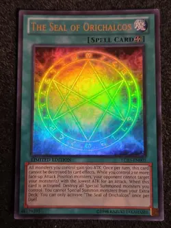 Yu-Gi-Oh the Seal of Orichalcos LC03-EN001 Ultra Rare Limited Edition LP - Image 1