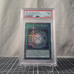 2024 YU-GI-OH! MP24-EN015 THE SEAL OF ORICHALCOS 1ST EDITION QCSR PSA 9 - Image 3