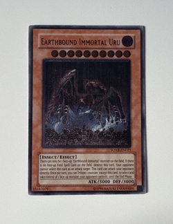 Yugioh! Earthbound Immortal Uru - SOVR-EN025 - Ultimate Rare - Unlimited Ed - Image 1