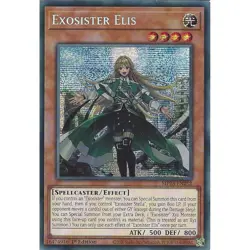 Exosister Elis Yu-Gi-Oh! MP23-EN252 1st Secret Rare - Image 1