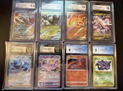 Pokemon CGC Japanese Graded Card Lot Pristine! Charizard! - Image 1