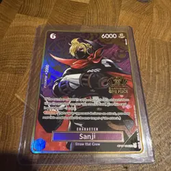 One Piece TCG - Sanji - OP07-064 - JAPANESE 2ND ANNIVERSARY - English Card - Image 1