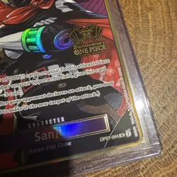 One Piece TCG - Sanji - OP07-064 - JAPANESE 2ND ANNIVERSARY - English Card - Image 5