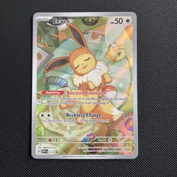 Eevee 173 Promo Prismatic Evolutions ETB Pokemon TCG Card NM - Image 1