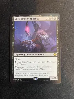 Vilis, Broker of Blood Magic Game Night: Free-For-All Regular MTG Card - Image 1