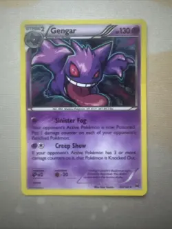 Pokemon Gengar TCG Holo Rare Card Breakthrough 60/162 Cosmo Lightly Played LP - Image 1