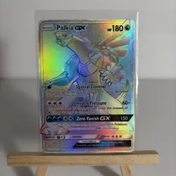 Palkia GX - 165/156 - Pokemon Ultra Prism Sun & Moon Secret Rare Card NM-Mint - Image 1