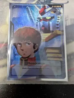 Gundam Card Game RP-003 Resource Amuro & Gundam ENGLISH - Image 1