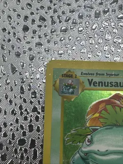 Venusaur Base Set Shadowless First Edition 15/102 Pokemon Card - Image 4