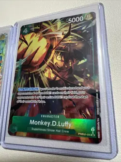 One Piece CCG Monkey D Luffy Two Card Set Includes One SR And One SR ⭐ - Image 3