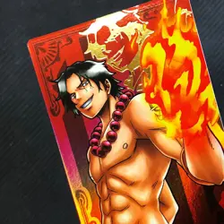 S0952 Portgas D. Ace No.F02-16 SR One piece AR Carddass Card Rare Japanese M14 - Image 2