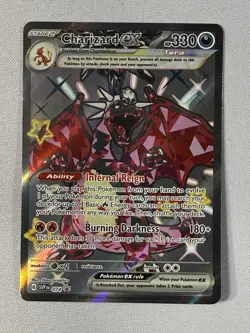 Pokemon TCG Charizard ex 074 Sv: Scarlet & Violet Promo Cards Holo NM Promo - Image 1
