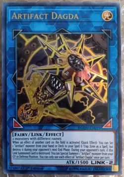 Artifact Dagda Yu-Gi-Oh! DUOV-EN019 1st Ultra Rare - Image 1