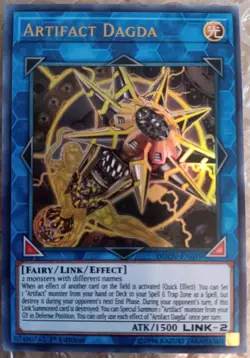 Artifact Dagda Yu-Gi-Oh! DUOV-EN019 1st Ultra Rare - Image 2
