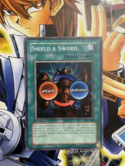 Yugioh! TCG Shield & Sword - SDJ-040 First Edition NM - Image 1