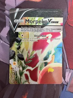 Morpeko V-Union SWSH215 SWSH: Sword & Shield Promo Cards Holo - Image 1